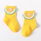 Baby Toddler Fruit Pattern Socks